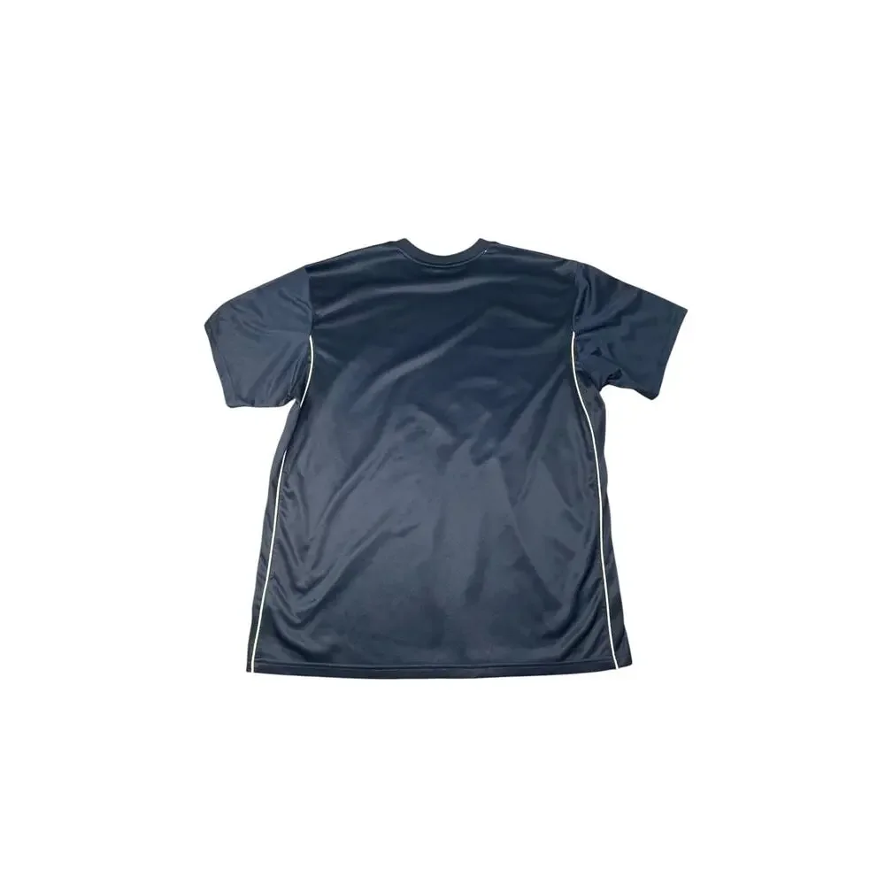 Nike Men’s XXL Short Sleeve Navy Blue 100% Polyester Athletic Shirt